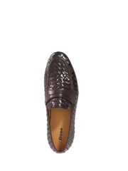 Dune London Brown Salaman Woven Weave Loafers - Image 5 of 6