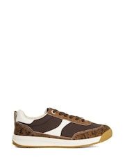 Dune London Brown Elsea Slim Sole Runner Trainers - Image 2 of 6