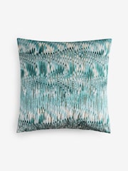 Mirage Abstract Cut Velvet Cushion - Attēls 3 no 4