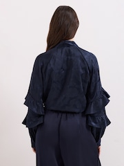 Phase Eight Blue Liberty Blouse - Image 2 of 8
