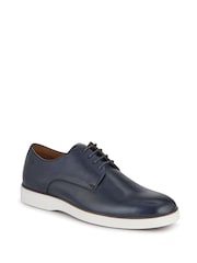Jones Bootmaker Blue Kolten Leather Lace-Up Shoes - Image 3 of 5