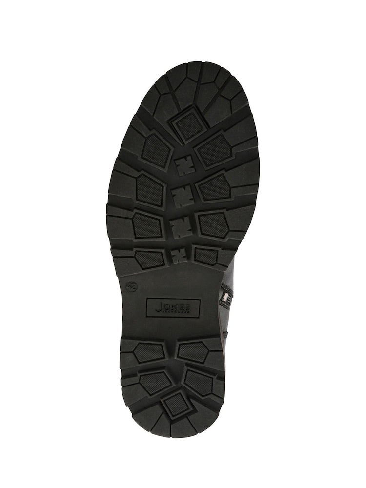 Jones Bootmaker Black Essex Chunky Leather Boots - Image 5 of 5 Jones Bootmaker Black Essex Chunky Leather Boots - Image 5 of 5
