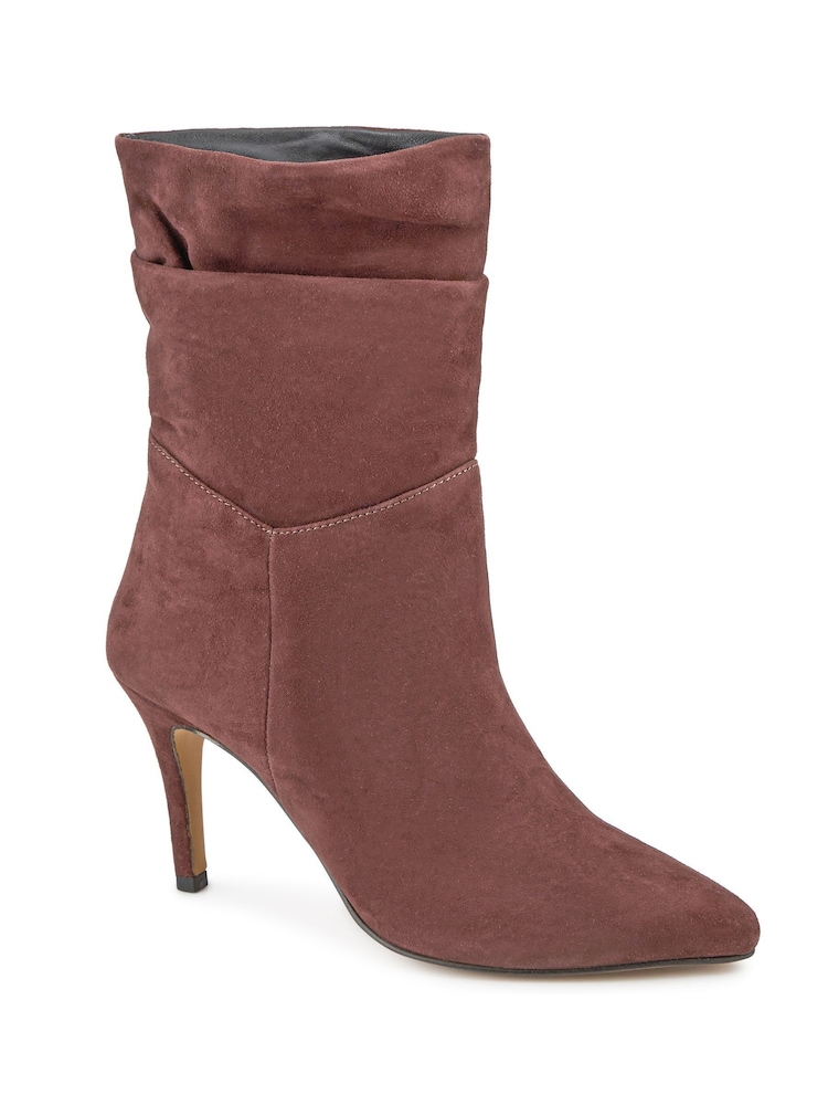 Botas Jones Bootmaker Luisa de couro com salto agulha - Imagem 2 de 5