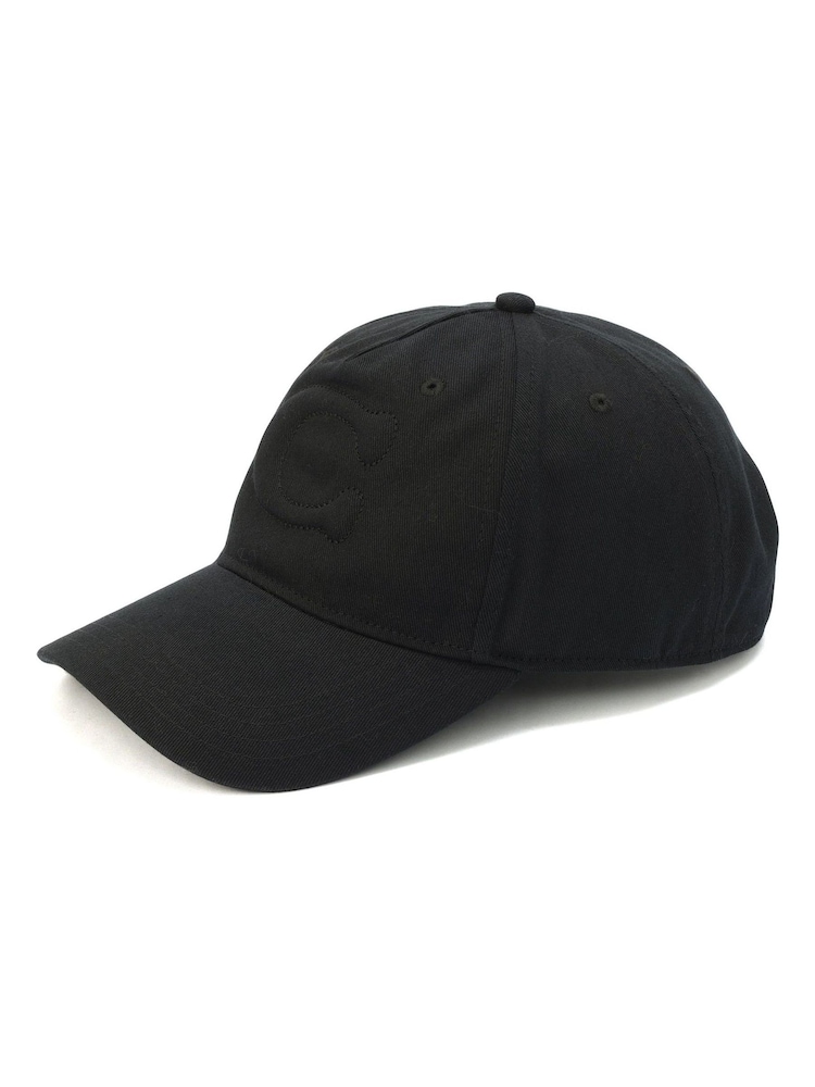 COACH Black Sculpted C Baseball Hat - Image 1 of 4