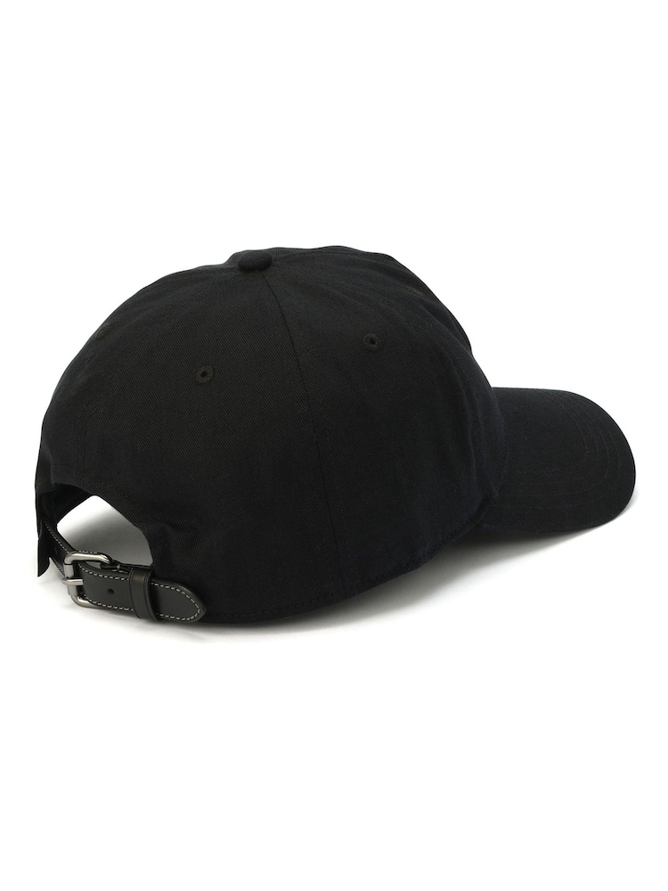 COACH Black Sculpted C Baseball Hat - Image 2 of 4