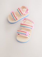 Leuchtend mehrfarbig - Trekker-Sandalen - Bild 1 von 5