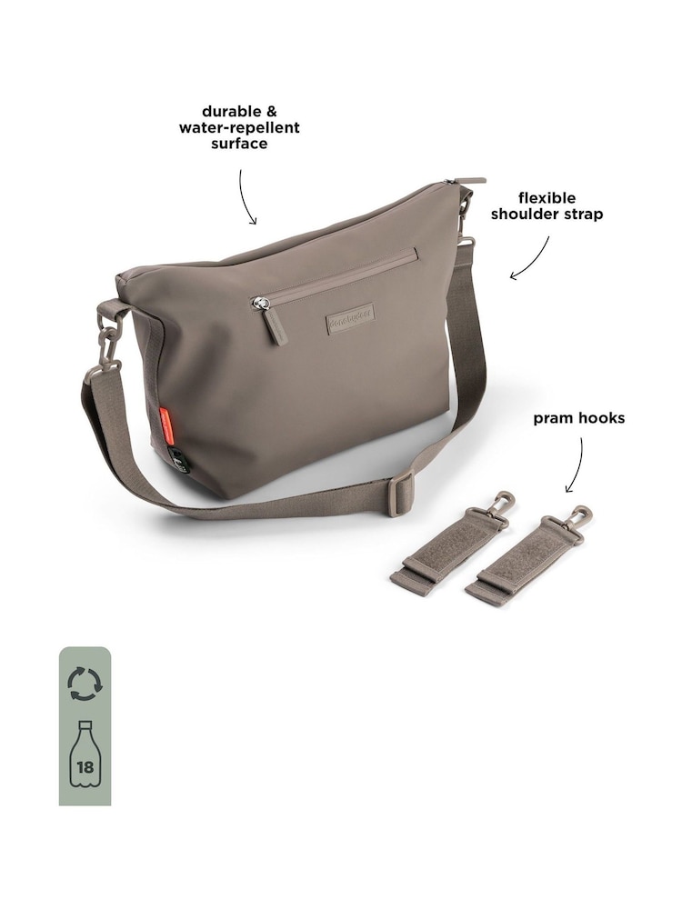 Done by Deer Taupe Stroller Bag - Image 6 of 6 Done by Deer Taupe Stroller Bag - Image 6 of 6