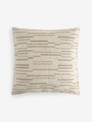 컷벨벳 질감 스트라이프 쿠션 - 2의 이미지 1