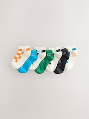 Monochrome Cotton Rich Trainer Socks 7 Pack - Image 1 of 3