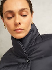 Hobbs Grey Petite Tana Puffer Jacket - Image 3 of 4