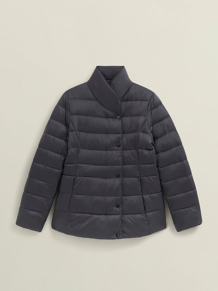 Hobbs Grey Petite Tana Puffer Jacket - Image 4 of 4