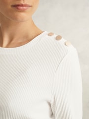 Hobbs White Tamsin Top - Image 3 of 4