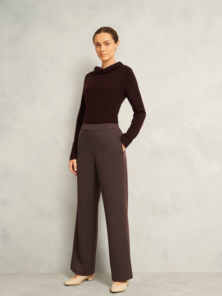 Hobbs Brown Marina Trousers - Image 2 of 4