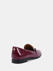 Novo Red Wide Fit Celeste Ring Trim Loafers - Image 4 of 6