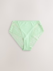 Green/White Knickers 2 Pack - Image 7 of 9