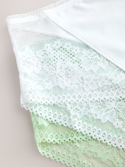 Green/White Knickers 2 Pack - Image 8 of 9