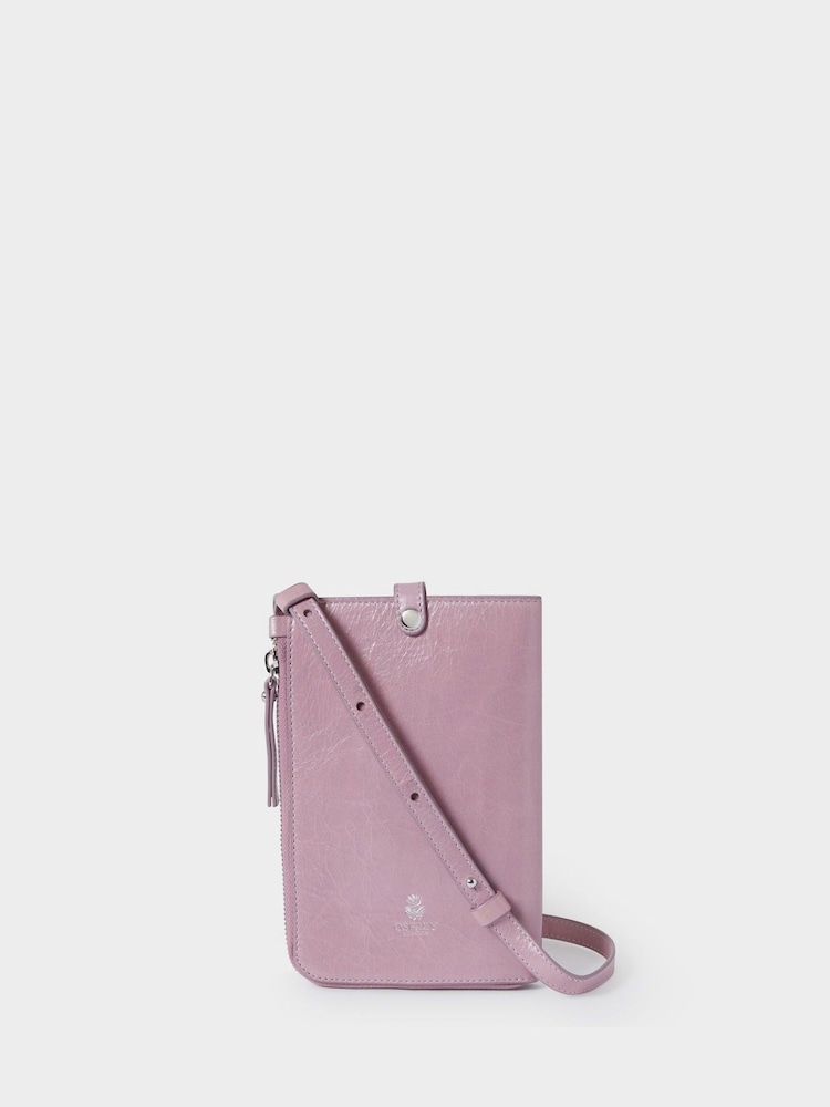 Osprey London The Electra Italian Leather Phone Bag - Image 1 of 6 Osprey London The Electra Italian Leather Phone Bag - Image 1 of 6