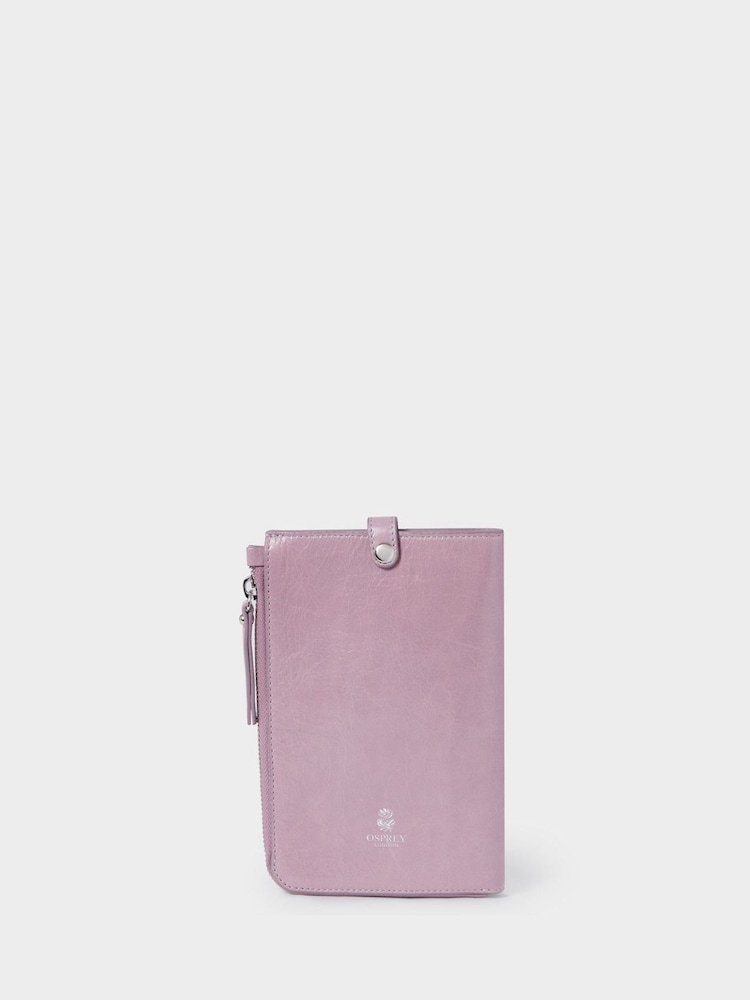 Osprey London The Electra Italian Leather Phone Bag - Image 2 of 6 Osprey London The Electra Italian Leather Phone Bag - Image 2 of 6
