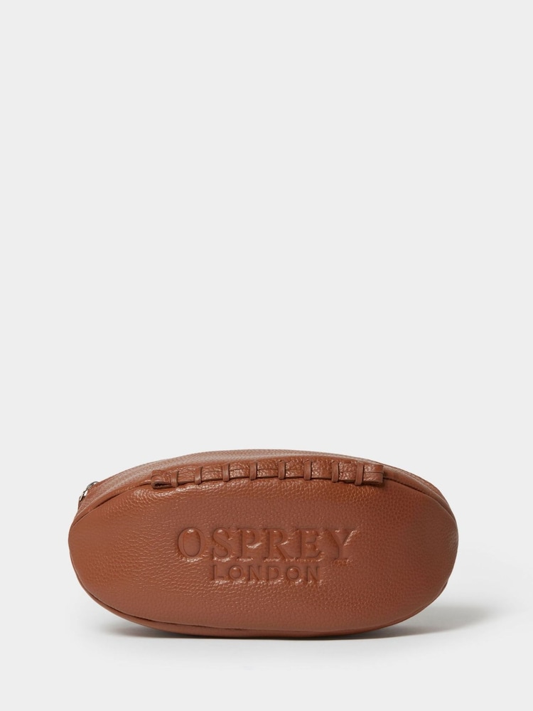 Osprey London The Rugger Leather Washbag - Image 1 of 5 Osprey London The Rugger Leather Washbag - Image 1 of 5
