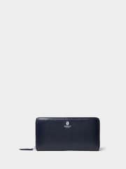 Osprey London Purple The Wentworth Large Leather Zip Around Purse - Image 3 of 5