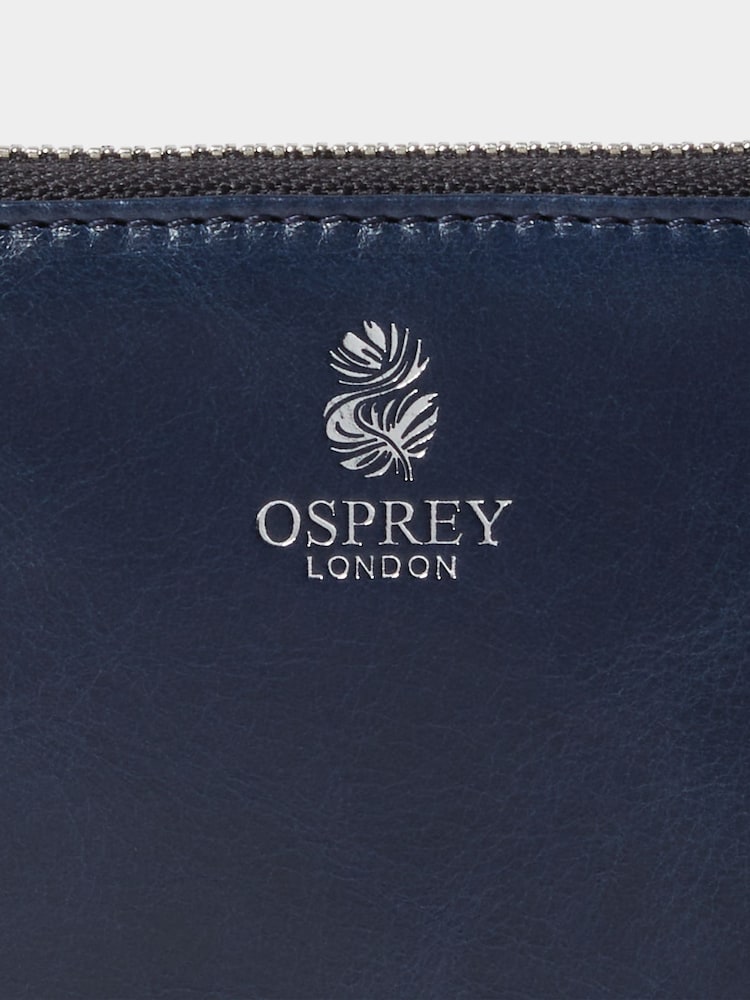 Osprey London The Wentworth Medium Leather Zip Around Purse - Image 4 of 4 Osprey London The Wentworth Medium Leather Zip Around Purse - Image 4 of 4