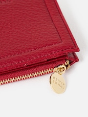 Oliver Bonas Red Zipped Purse - Image 4 of 5