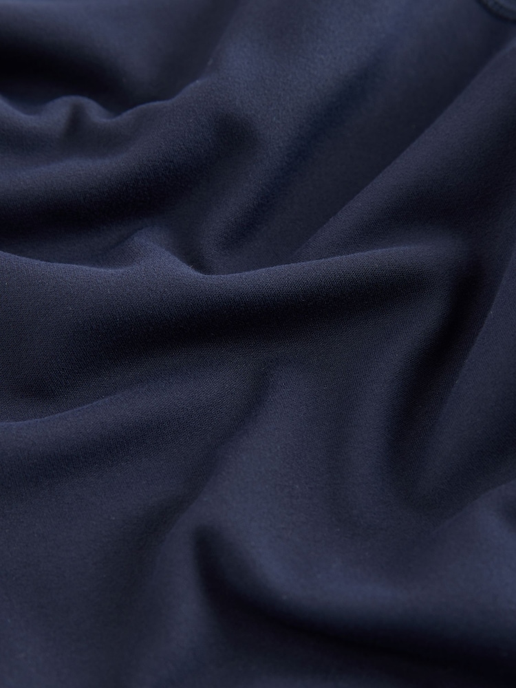 Navy Active Balance Wrap Front Flared Leggings - Image 9 of 9