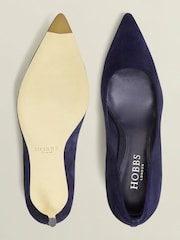 Hobbs Midnight Navy Leila Suede Courts - Image 5 of 6