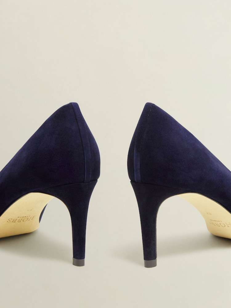 Hobbs Midnight Navy Leila Suede Courts - Image 6 of 6