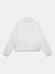Mint Velvet White Zip Detail Sweattop - Image 7 of 7
