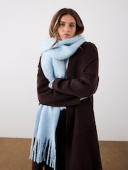 Mint Velvet Brown Wool Blend Coat - Image 6 of 8
