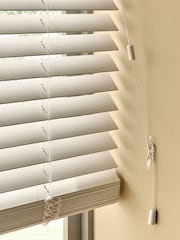 White Glacier Made To Measure 50mm Starwood Venetian Blinds - Image 5 of 5