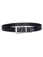 AllSaints Black 30MM Western Hex Belt - Image 2 of 3