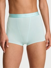 Victoria's Secret Yacht Blue High Waist Logo Knickers - Image 1 of 2