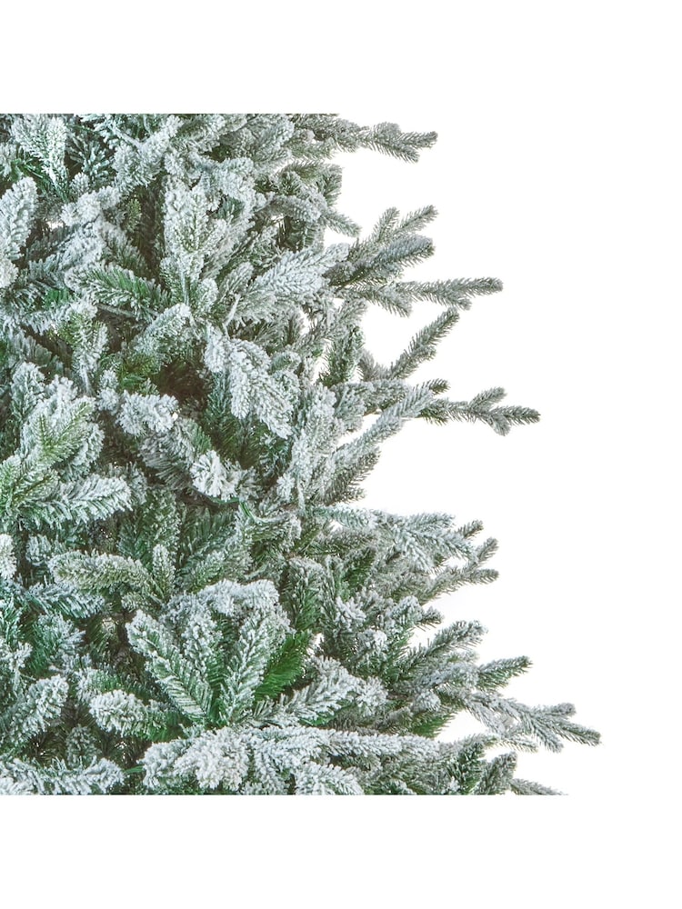 Premier Decorations Ltd 7ft Flocked Kenilworth Spruce Christmas Tree - Image 2 of 5 Premier Decorations Ltd 7ft Flocked Kenilworth Spruce Christmas Tree - Image 2 of 5
