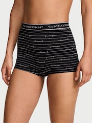 Victoria's Secret Black Script High Waist Logo Knickers - Image 1 of 2