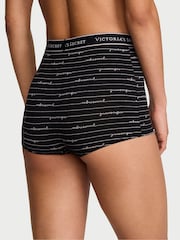 Victoria's Secret Black Script High Waist Logo Knickers - Image 2 of 2