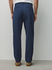 Navy Regular Tapered Fit Cotton Rich Stretch Chinos - Image 2 of 5