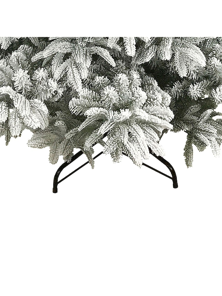 Premier Decorations Ltd 6.5ft Frosted Andorra Fir Christmas Tree - Image 4 of 4 Premier Decorations Ltd 6.5ft Frosted Andorra Fir Christmas Tree - Image 4 of 4