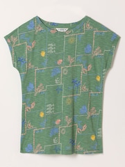 FatFace Ivy Green Postcard T-Shirt - Image 5 of 5