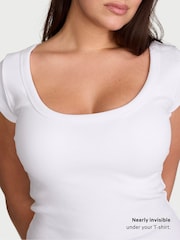 Victoria's Secret Pink Sugar Lightly Lined Full Cup Cotton Exploded Logo Bra - Image 4 of 5