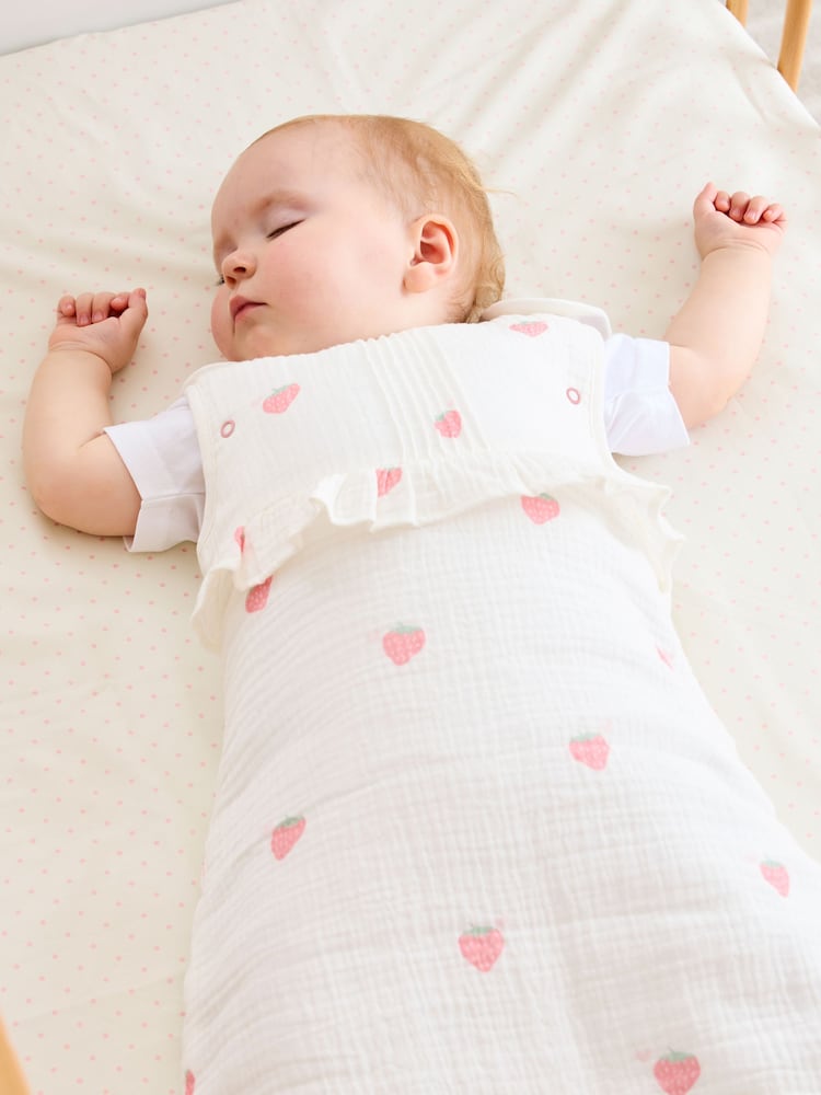 Jojo Maman Bébé Pink Sleep Bag - Image 1 of 4 Jojo Maman Bébé Pink Sleep Bag - Image 1 of 4