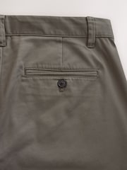 Mushroom Brown Straight Fit Cotton Rich Stretch Chinos - Image 10 of 10