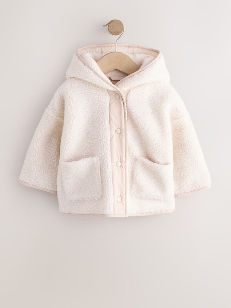 Cream Popper Fleece (3mths-7yrs) - Image 1 of 1 Cream Popper Fleece (3mths-7yrs) - Image 1 of 1