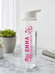 Personalised Cowgirl Water Bottle by PMC - Image 1 of 3