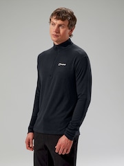Berghaus Black Mens Ivyhill Half Zip Fleece - Image 3 of 5