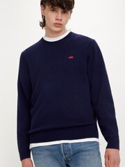 Levi's® Blue Original Housemark Sweater - Image 3 of 4