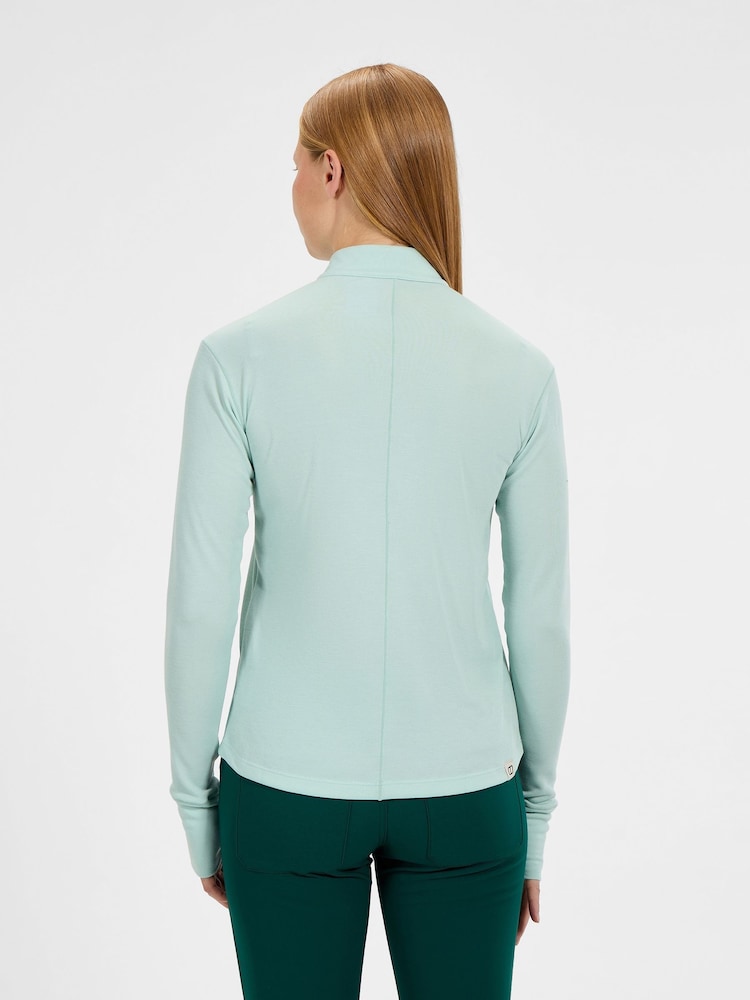 Berghaus Green Womens Ivyhill Half Zip Sweatshirt - Image 2 of 6