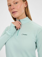 Berghaus Green Womens Ivyhill Half Zip Sweatshirt - Image 4 of 6