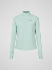 Berghaus Green Womens Ivyhill Half Zip Sweatshirt - Image 6 of 6
